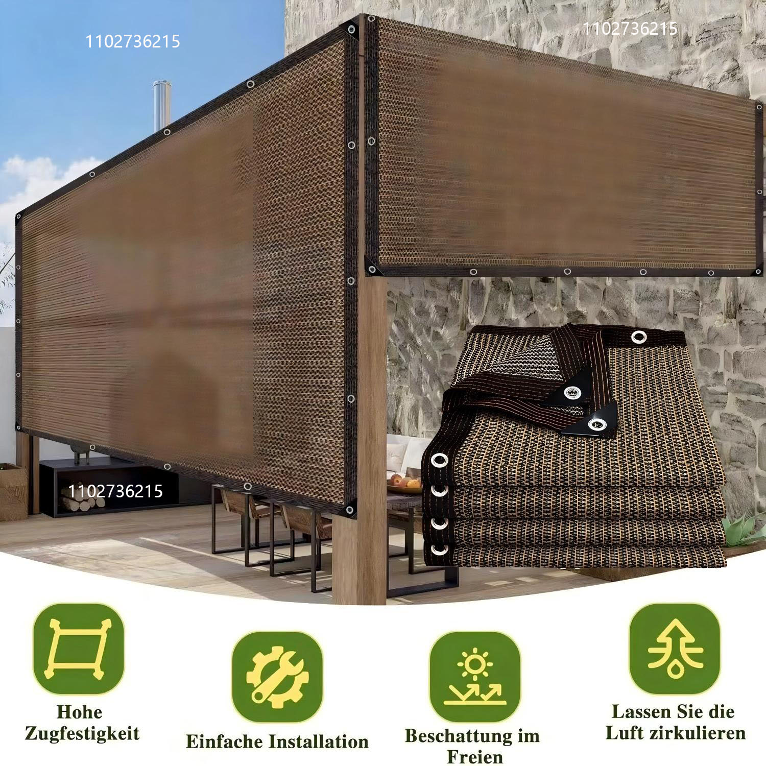 Outdoor Furniture Hdpe - 야외 정원 차양막, 테라스 차양막, 캠핑