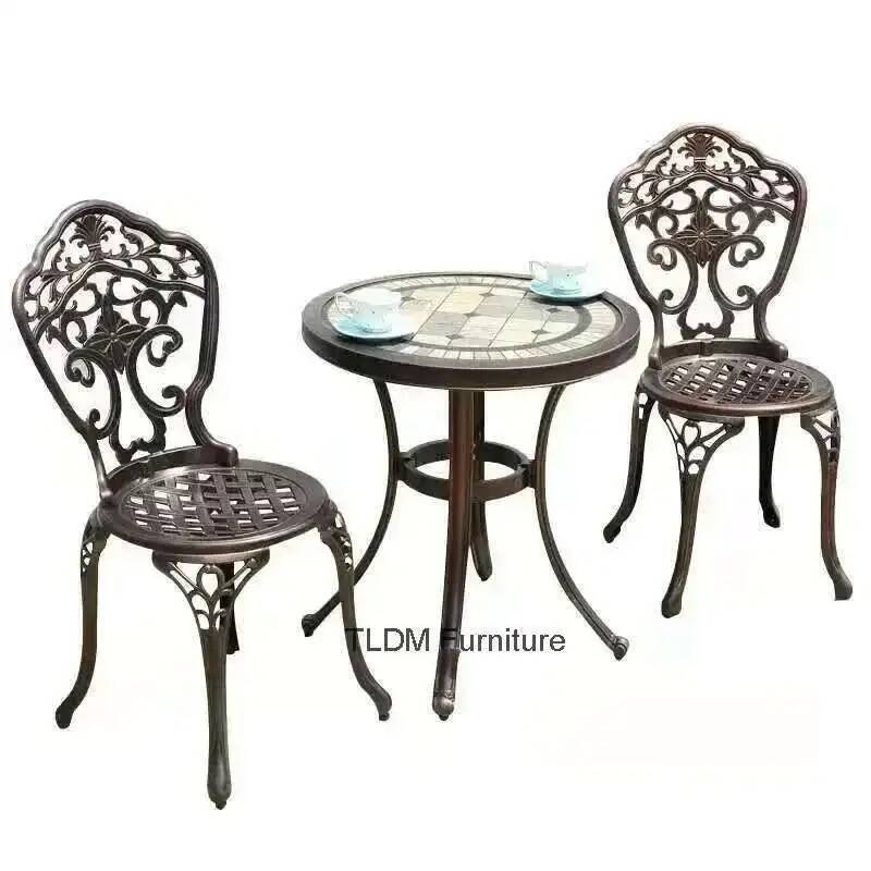 Outdoor Furniture Iron - 야외 레저용 가구 세트, 주조 알루미늄