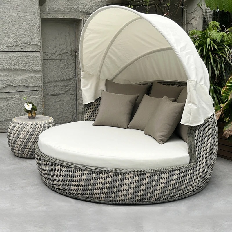 Outdoor Daybed Sofa - 데이베드, 자외선 차단 녹 방지 원형,
