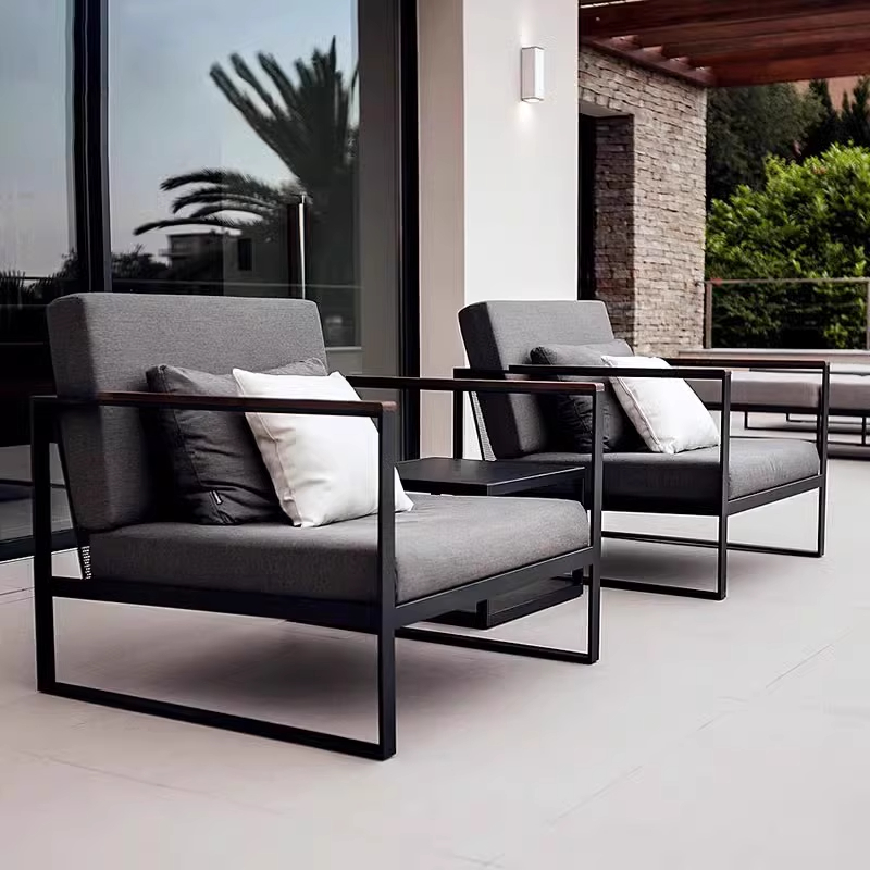 Outdoor Furniture Iron - !@현대식 방수 내구성 야외용 철제 스테인리스