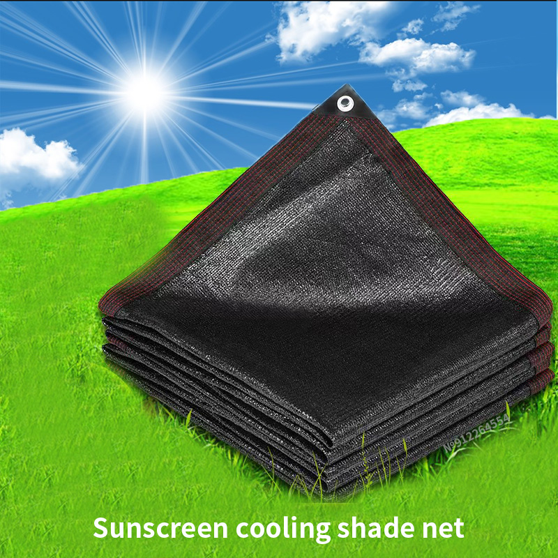Outdoor Furniture Hdpe - 12PIN 검정색 차양망, UV 방지 식물