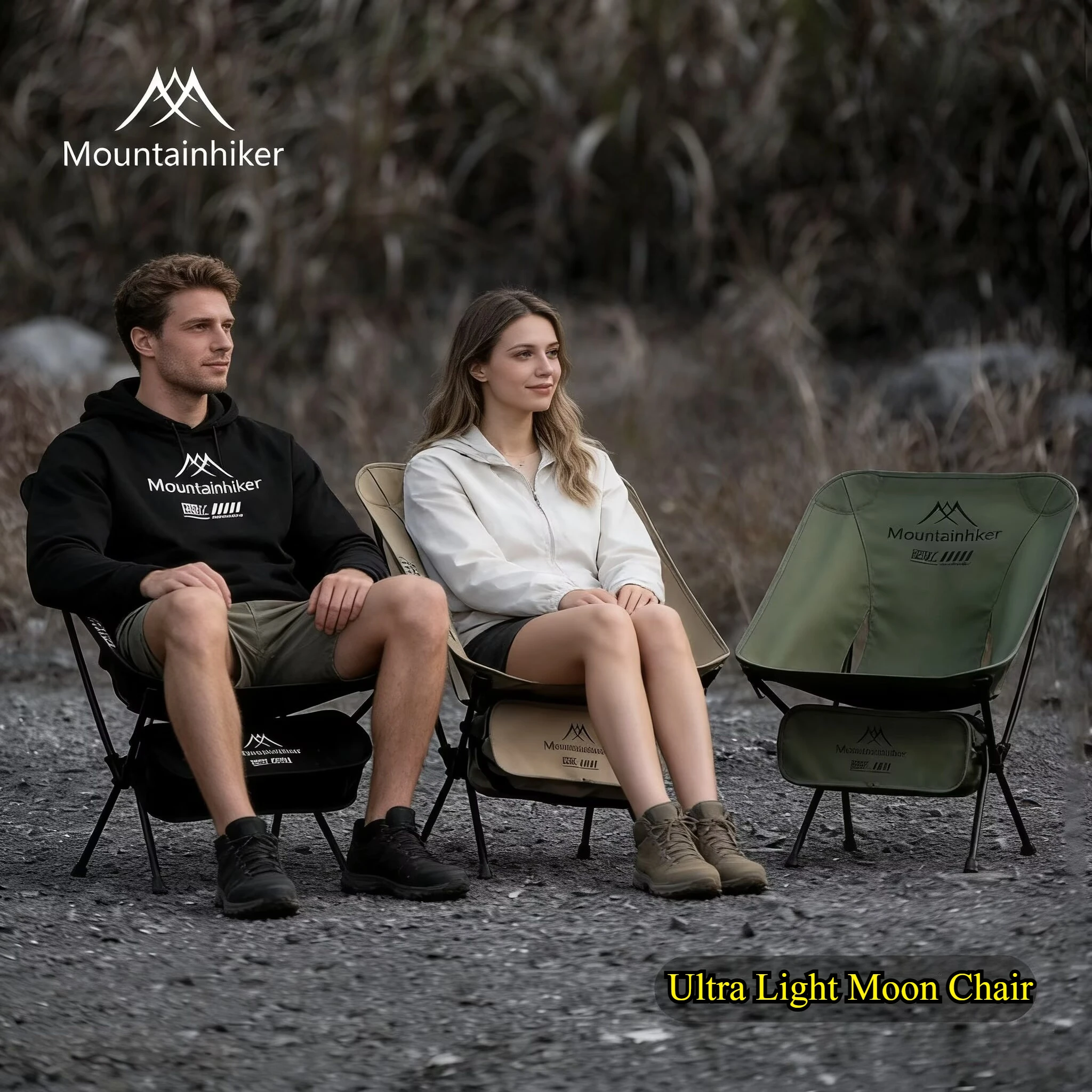 Outdoor Furniture Used - MOUNTAINHIKER 업그레이드 초경량 문체어 캠핑 하이킹