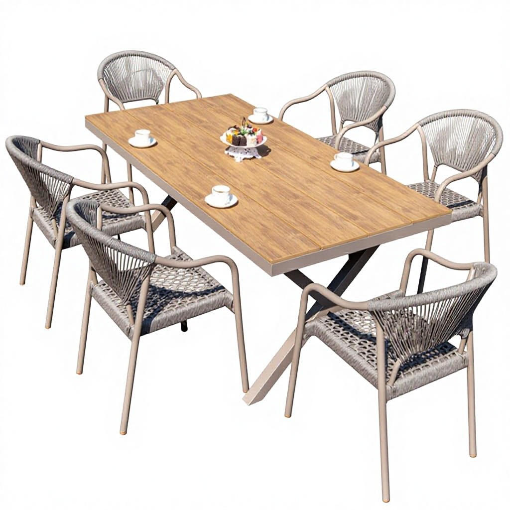 Outdoor Furniture Shop - # PE 위커 라탄 야외 가구