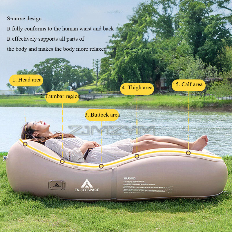 자동 팽창식 접이식 뮤직 페스티벌 낮잠 캠핑 라운지 의 - Outdoor Furniture Lounge Chair 리뷰 및 가격