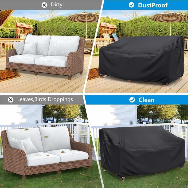 10 사이즈 헤비듀티 야외용 더블 소파 커버, 모든 날 - Outdoor Furniture Protector 리뷰 및 가격