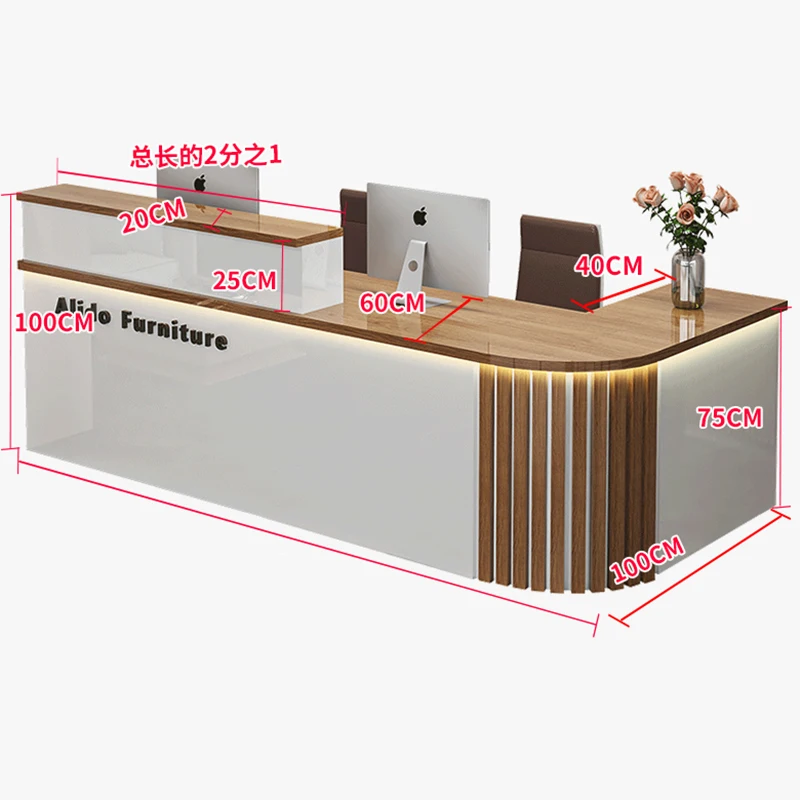 간단한 글래머 바 카운터 럭셔리 시니어 현대 살롱 리셉 - Outdoor Furniture Shop 리뷰 및 가격