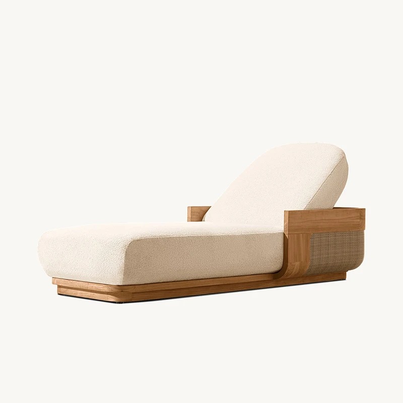 선비치 라운지 의자 & 데이베드 세트, 티크 나무 라탄 - Outdoor Daybed Sofa 리뷰 및 가격