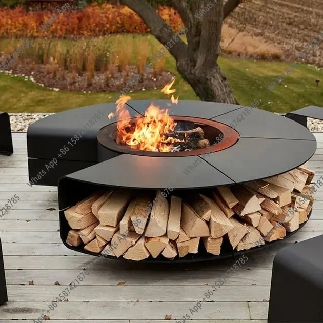 I C 야외 무연 화덕 테이블 특허받은 스틸 화덕과 정 - Outdoor Furniture Fire Pit Set 리뷰 및 가격