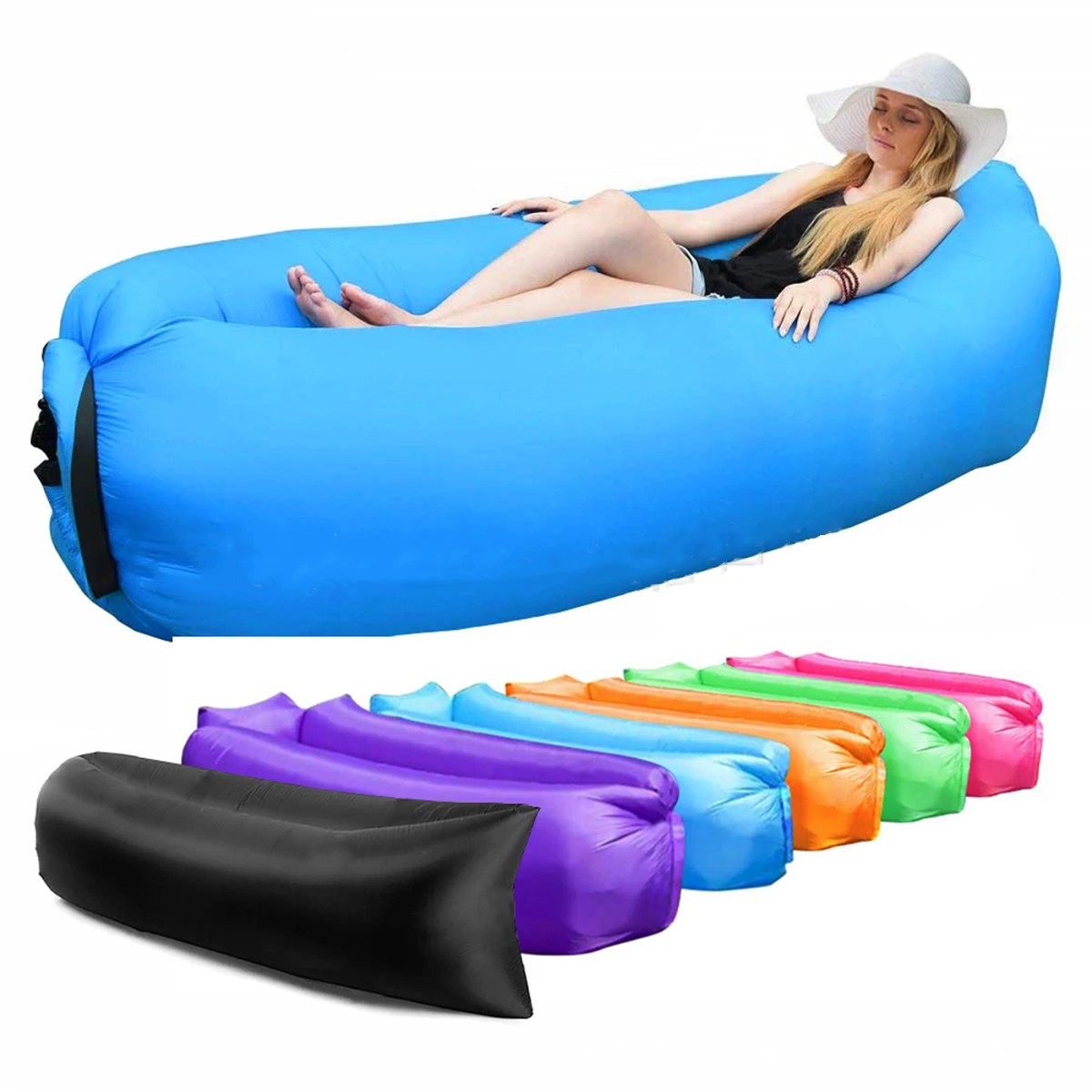 1개 휴대용 풍선형 리클라이너 에어 소파 해먹 - 방수 - Outdoor Daybed Sofa 리뷰 및 가격