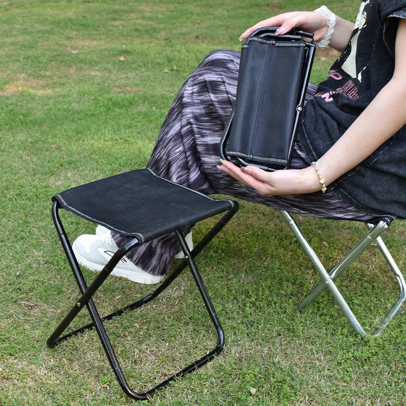 휴대용 접이식 캠핑 의자, 가벼운 포켓 캠핑 의자, 접 - Outdoor Furniture Used 리뷰 및 가격