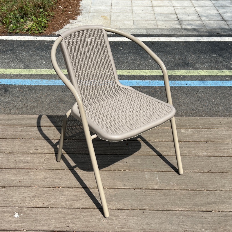 방수 야외 플라스틱 의자 인조 라탄 파티오 야외 레저  - Outdoor Furniture Iron 리뷰 및 가격