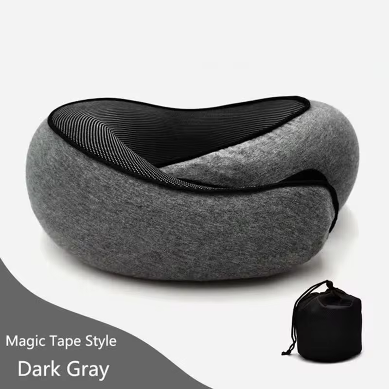 메모리 폼 목 베개 자궁 경부 척추 여행 휴대용 정오  - Outdoor Furniture Pillows 리뷰 및 가격
