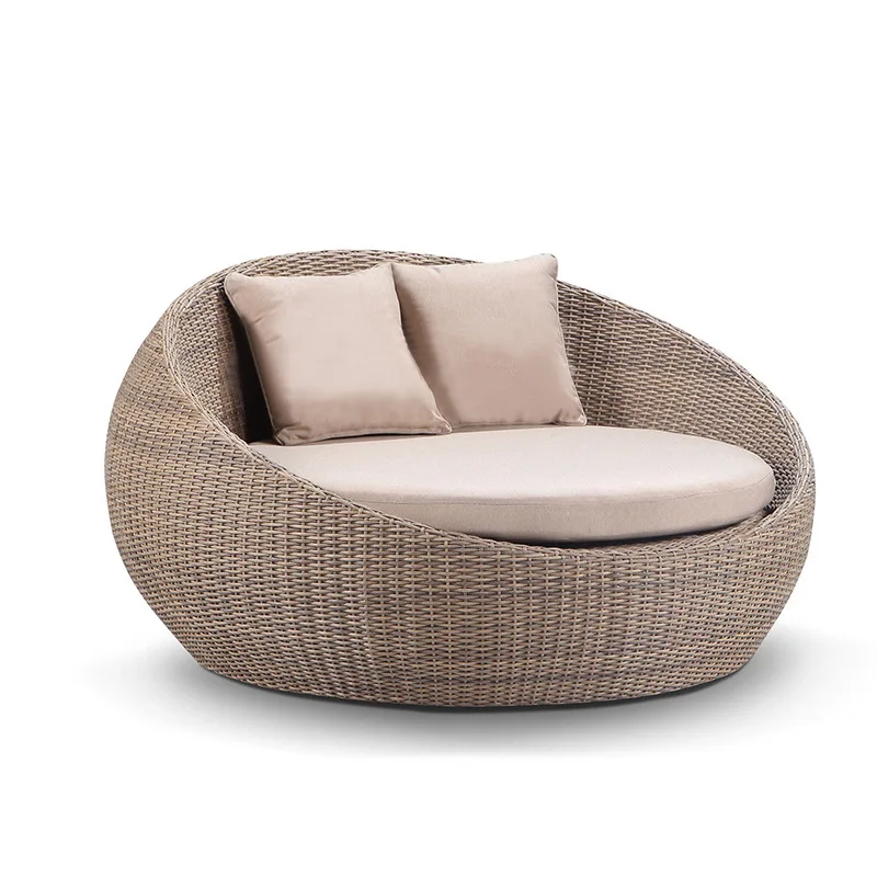 정원 가구 세트 비치 라운지 선 모던 로프 소파 라탄  - Outdoor Daybed Sofa 리뷰 및 가격