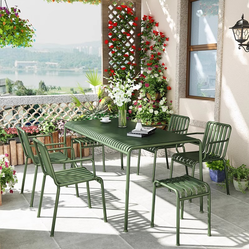 야외 모던 레저, 야외 안뜰 테이블과 의자, 심플한 정 - Outdoor Furniture Shop 리뷰 및 가격