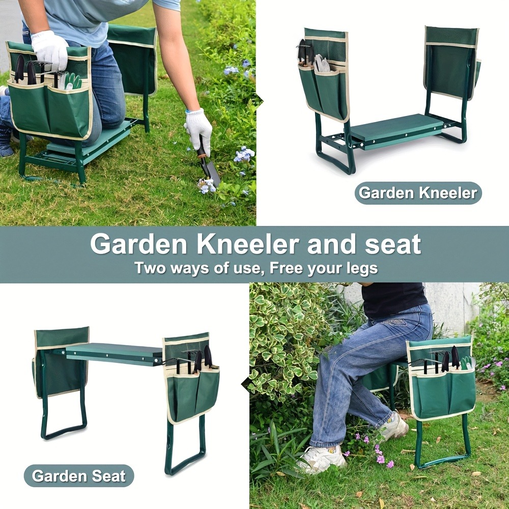 녹슬지 않는 강철 정원용 무릎꿇이 의자, 공구 주머니가 - Outdoor Furniture Iron 리뷰 및 가격