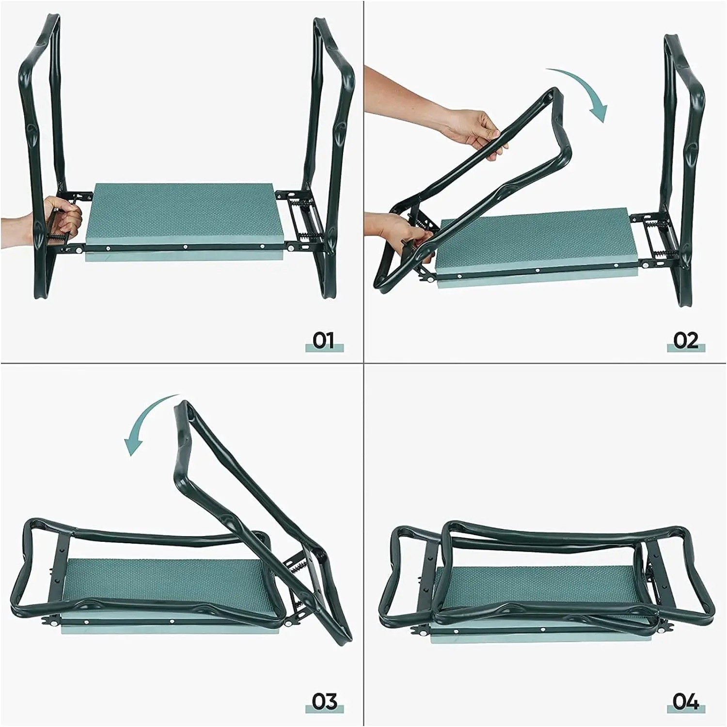 녹슬지 않는 강철 정원용 무릎꿇이 의자, 공구 주머니가 - Outdoor Furniture Iron 리뷰 및 가격