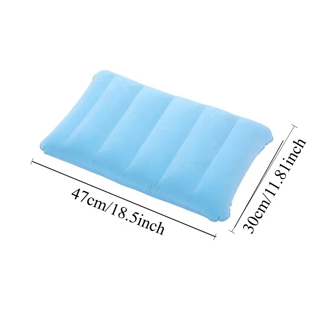 1개 에어쿠션 베개, 접이식 사각형 풍선 베개, 여행용 - Outdoor Furniture Pillows 리뷰 및 가격
