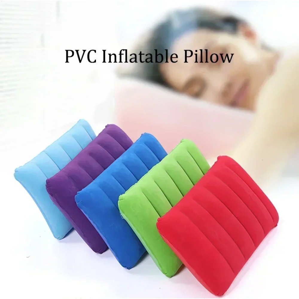 1개 에어쿠션 베개, 접이식 사각형 풍선 베개, 여행용 - Outdoor Furniture Pillows 리뷰 및 가격