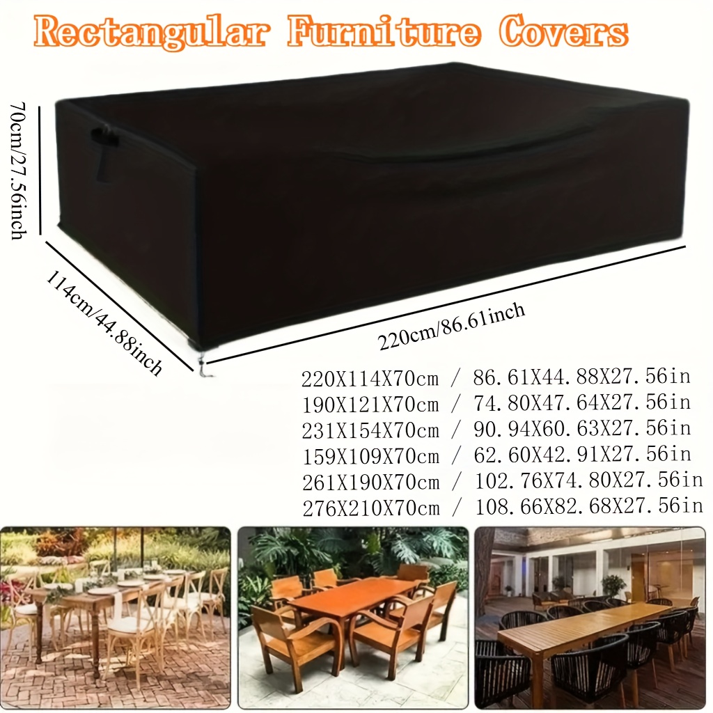 다양한 크기의 야외 파티오 가구 커버, 정원 및 파티오 - Outdoor Furniture Deals 리뷰 및 가격