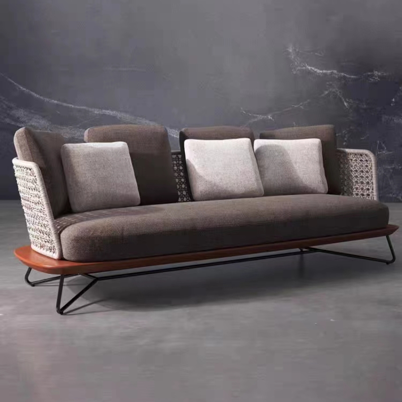 야외 라운지 테라스 소파, 3 인용 발코니 소파, 정원 - Outdoor Furniture Lounge Set 리뷰 및 가격