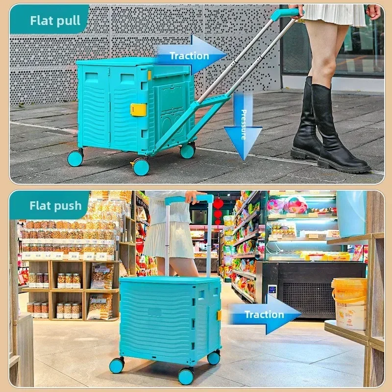 다기능 야외 캠핑 접이식 쇼핑카트 가정용 트롤리 수납함 - Outdoor Furniture Shop 리뷰 및 가격