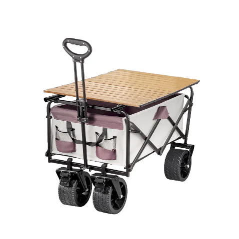 튼튼한 접이식 웨건 카트, 해변 쇼핑, 피크닉, 캠핑, - Outdoor Furniture Shop 리뷰 및 가격