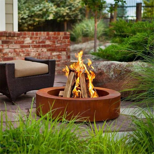 야외 소파 세트 화덕 테이블 맞춤형 야외 가구 파티오  - Outdoor Furniture Fire Pit Set 리뷰 및 가격