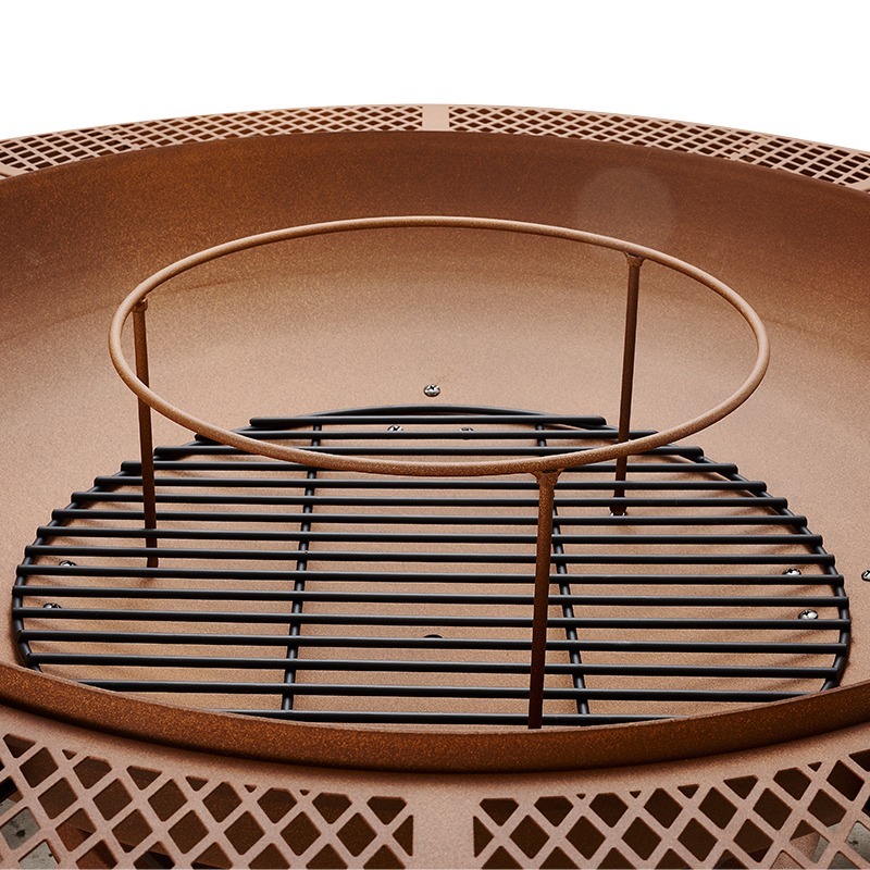 2026년형 모던 야외용 스틸 숯불 겸용 화로 & 난방 - Outdoor Furniture Fire Pit Set 리뷰 및 가격