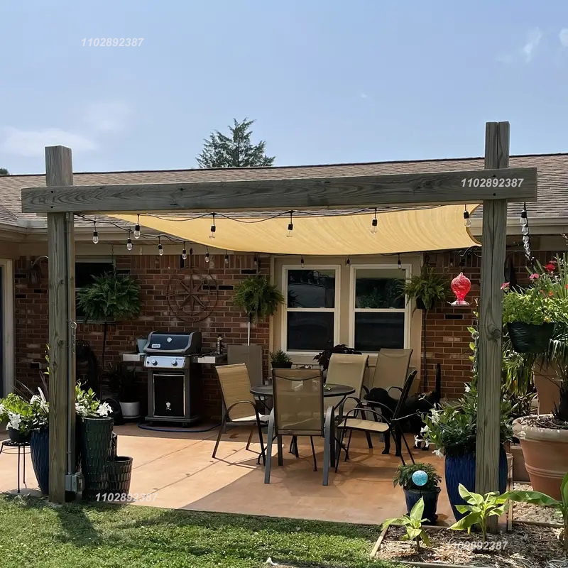 90% 음영 HDPE 베이지 차양 그물 정원 식물 창고 - Outdoor Furniture Hdpe 리뷰 및 가격