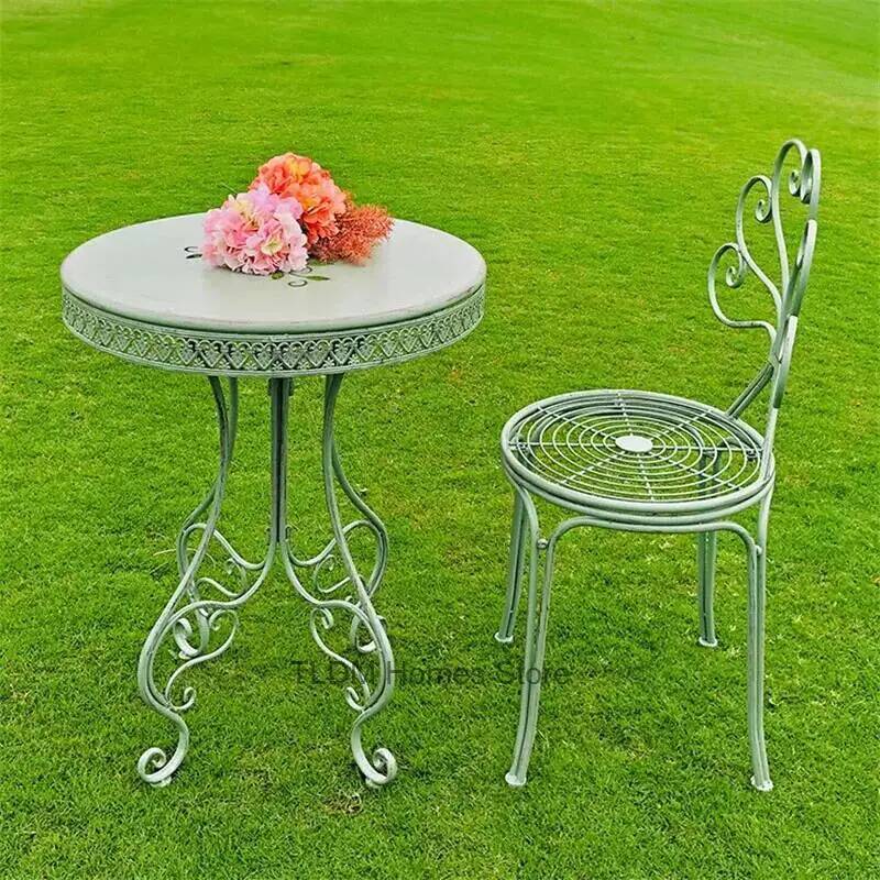 북유럽풍 철제 야외 테이블 및 의자 세트, 마당 라운지 - Outdoor Furniture Lounge Set 리뷰 및 가격