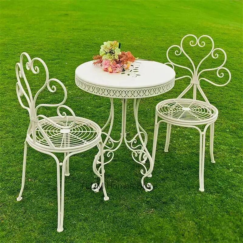 북유럽풍 철제 야외 테이블 및 의자 세트, 마당 라운지 - Outdoor Furniture Lounge Set 리뷰 및 가격
