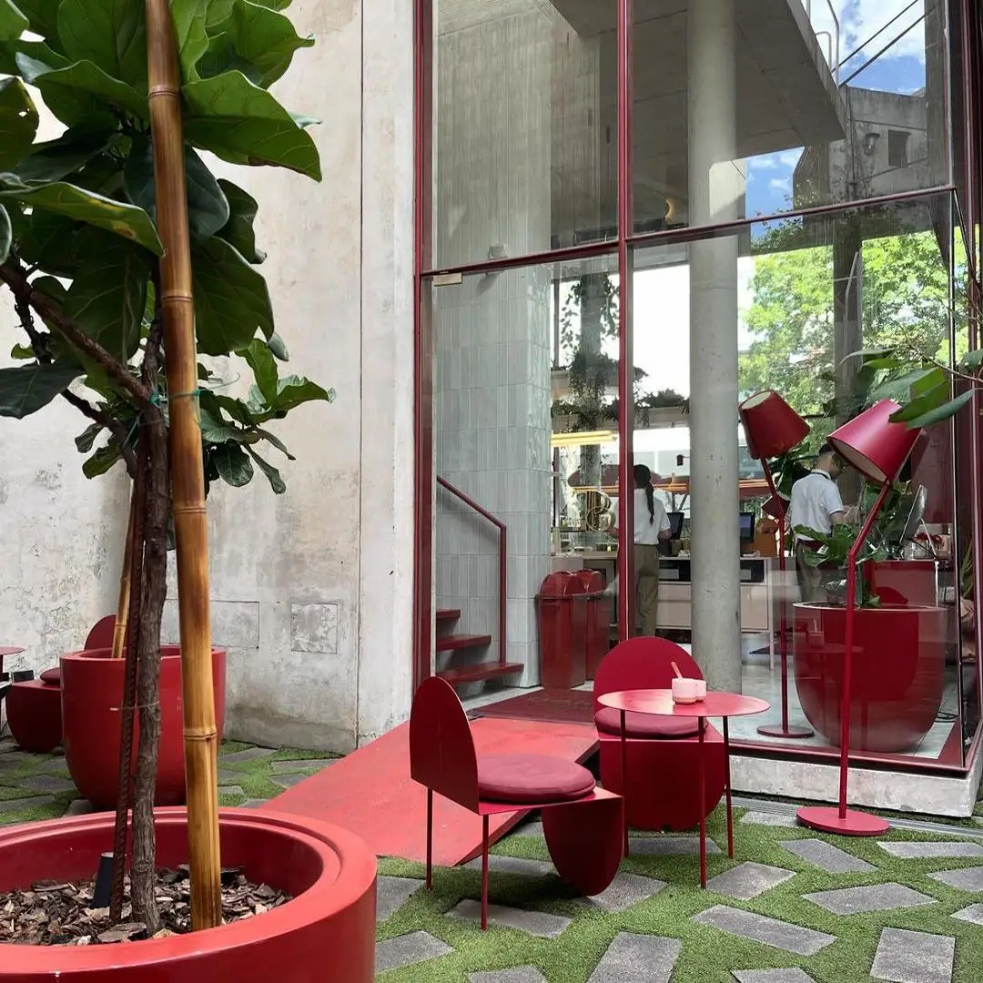 베이킹샵, 밀크티, 야외 펜듈럼, 케이터링, 레드 반원 - Outdoor Furniture Shop 리뷰 및 가격
