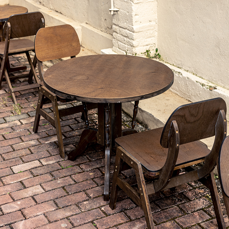 레트로 식탁 원형 테이블 및 의자 야외 테이블 커피숍  - Outdoor Furniture Shop 리뷰 및 가격