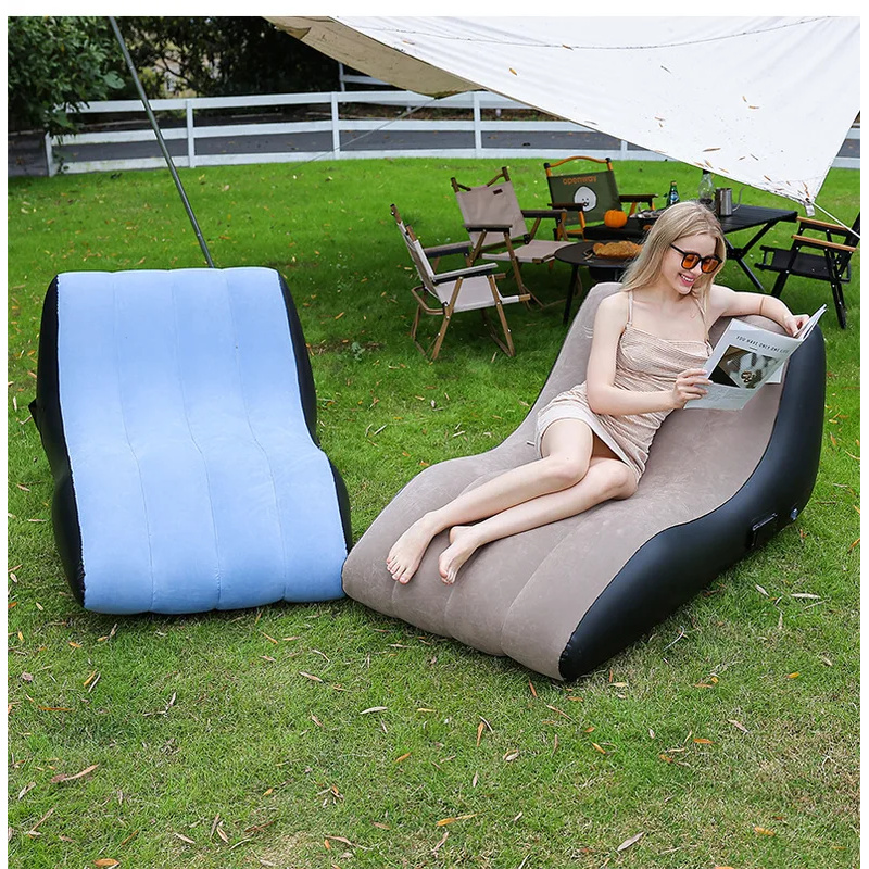 에어 데크 체어, 에어 라운저 비치 에어 소파 체어,  - Deck Chair Lounger 리뷰 및 가격