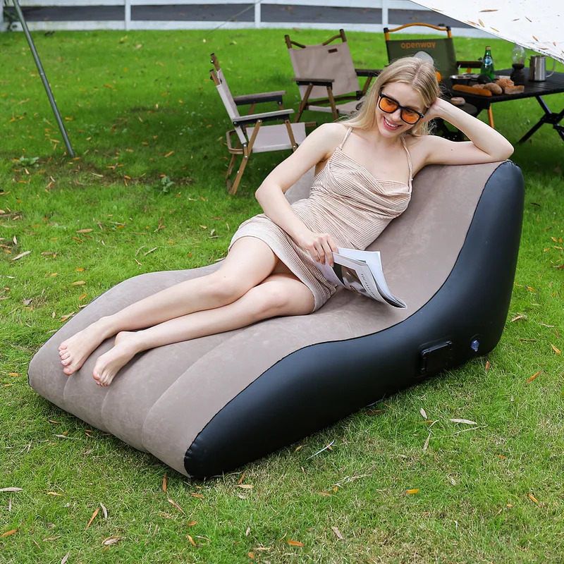 에어 데크 체어, 에어 라운저 비치 에어 소파 체어,  - Deck Chair Lounger 리뷰 및 가격