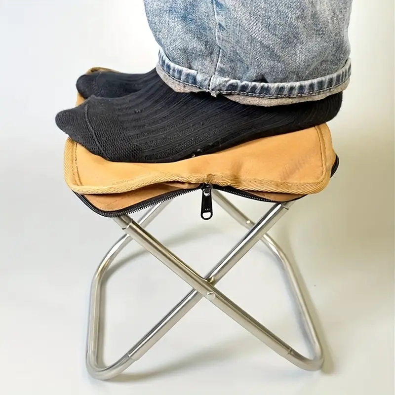 야외 접이식 연필 케이스 작은 의자 포켓 의자 휴대용  - Outdoor Furniture Used 리뷰 및 가격
