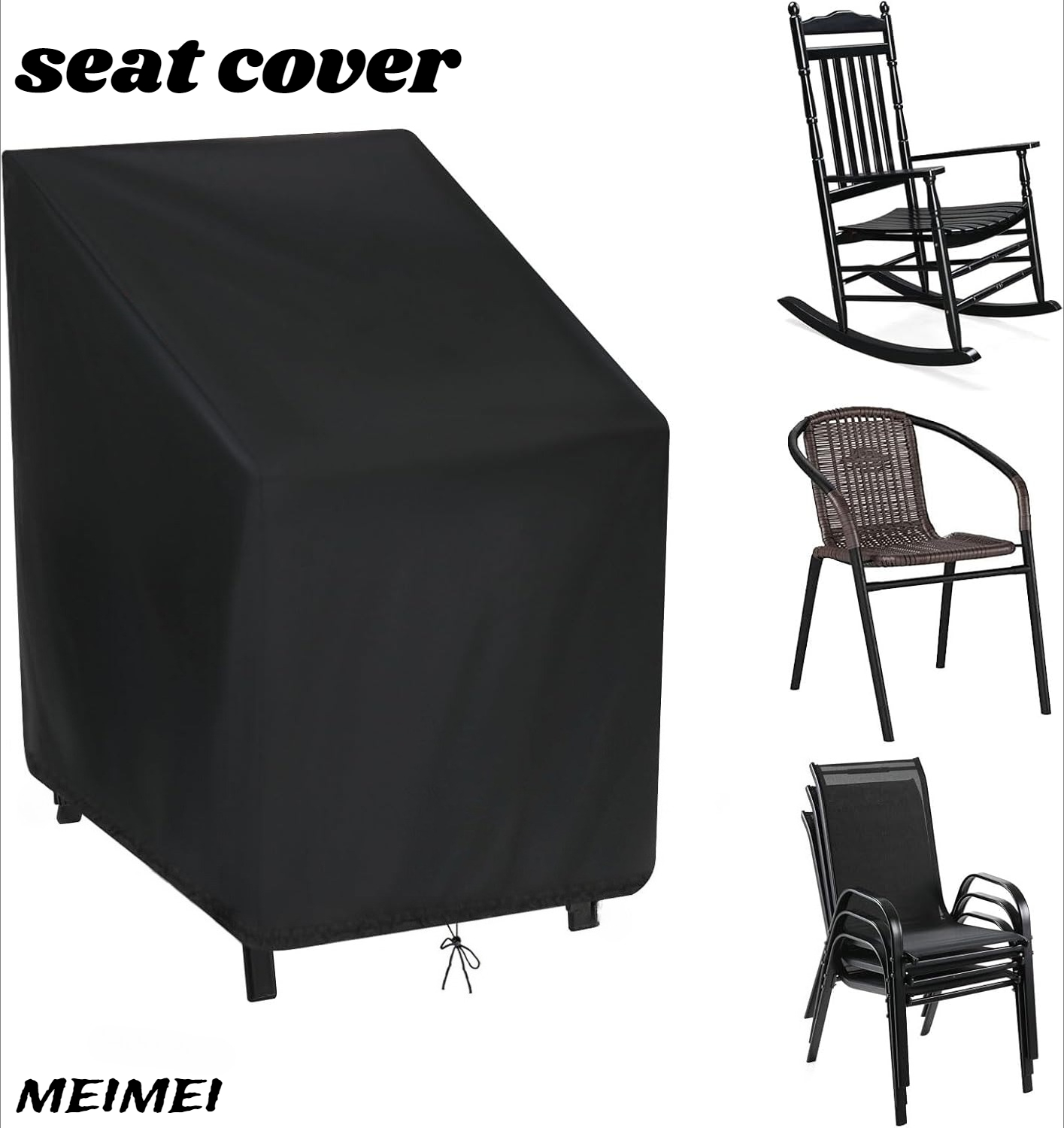 스태킹 의자 먼지 커버 보관 가방 야외 정원 가구 보호 - Outdoor Furniture Protector 리뷰 및 가격