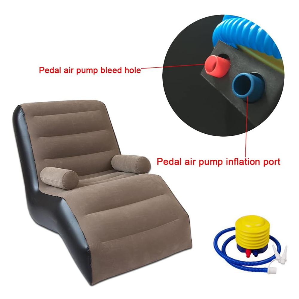 접이식 게으른 소파, 풍선 라운지 의자 두꺼운 내구성  - Outdoor Daybed Sofa 리뷰 및 가격