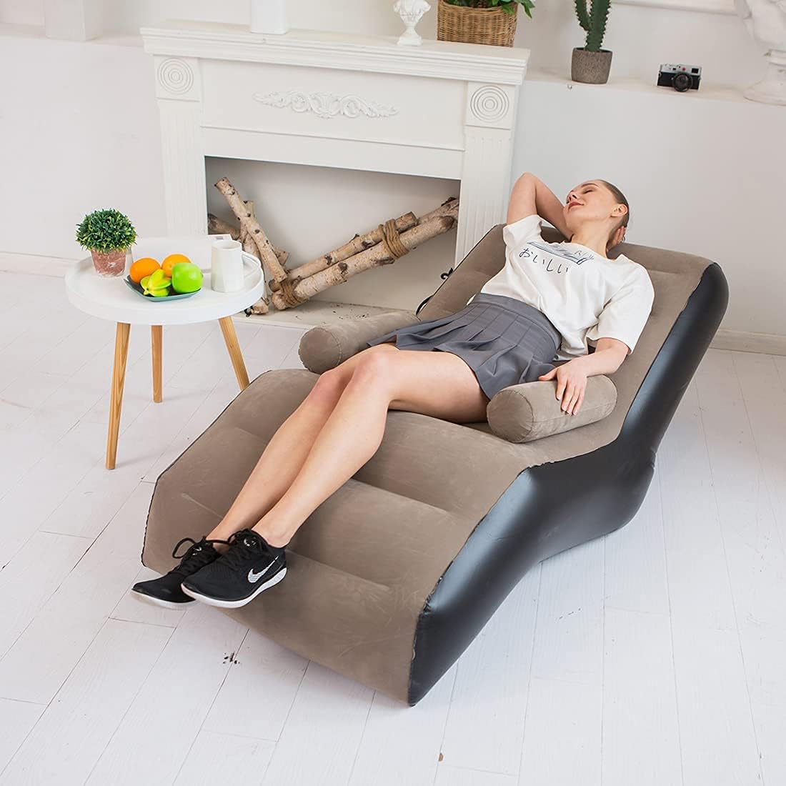 접이식 게으른 소파, 풍선 라운지 의자 두꺼운 내구성  - Outdoor Daybed Sofa 리뷰 및 가격