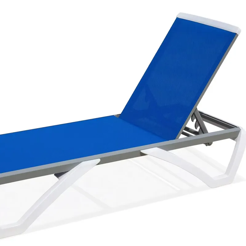 현대적인 알루미늄 조절식 라운지 의자, 전천후 플라스틱 - Deck Chair Lounger 리뷰 및 가격
