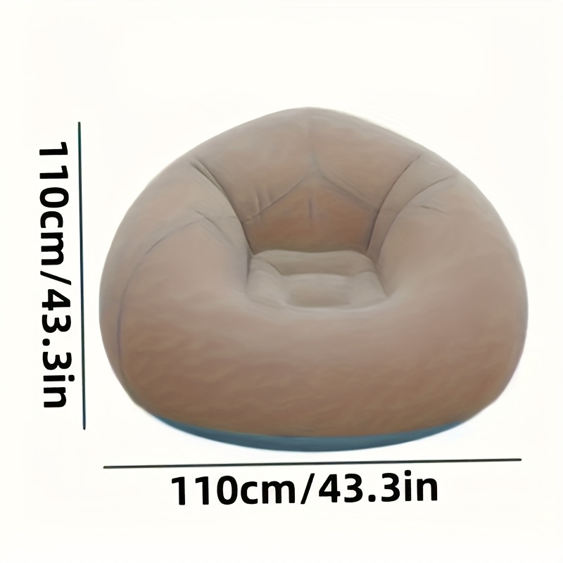 Flocked PVC Inflatable Sofa Ch - Outdoor Daybed Sofa 리뷰 및 가격